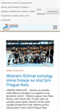 Mobile Screenshot of inlinehokej.cz