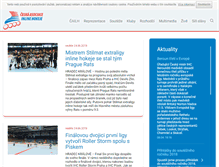 Tablet Screenshot of inlinehokej.cz
